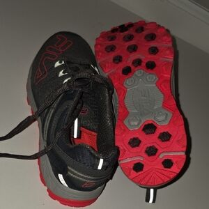 Fila All Terrain Charcoal and Pink Sneakers